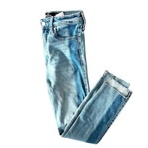 Hollister Jeans, SZ: 3R, Two Toned, High Rise Skinny Ankle